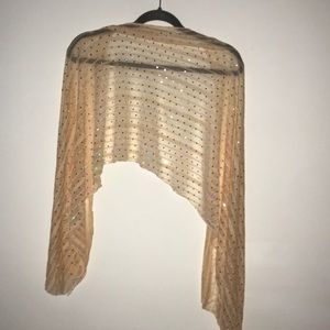Sequined scarf